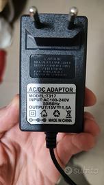 Alimentatore 15V 1.5A