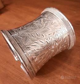 Bracciale  schiava argento berbero etnico donna 92