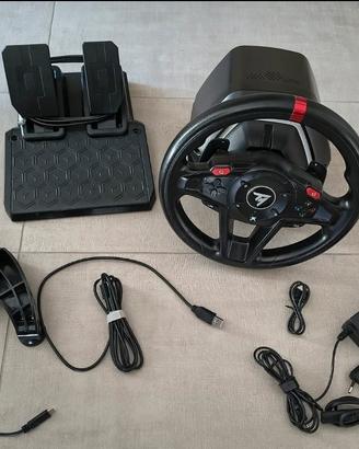 Volante Thrustmaster T128 + Pedaliera (come nuovo)
