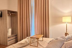 Appartamento al primo piano con due camere cucina