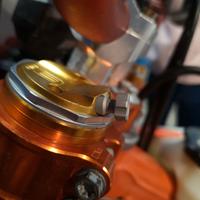 Viti spurgo aria in ERGAL per forcelle WP e Ohlins