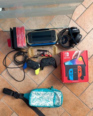 🎮 Nintendo Switch OLED – Bundle completo
