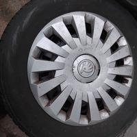 4 gomme , cerchi e calotte skoda yeti