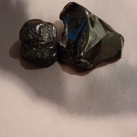 Tormalina nera dal Brasile e ossidiana nera!