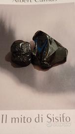 Tormalina nera dal Brasile e ossidiana nera!