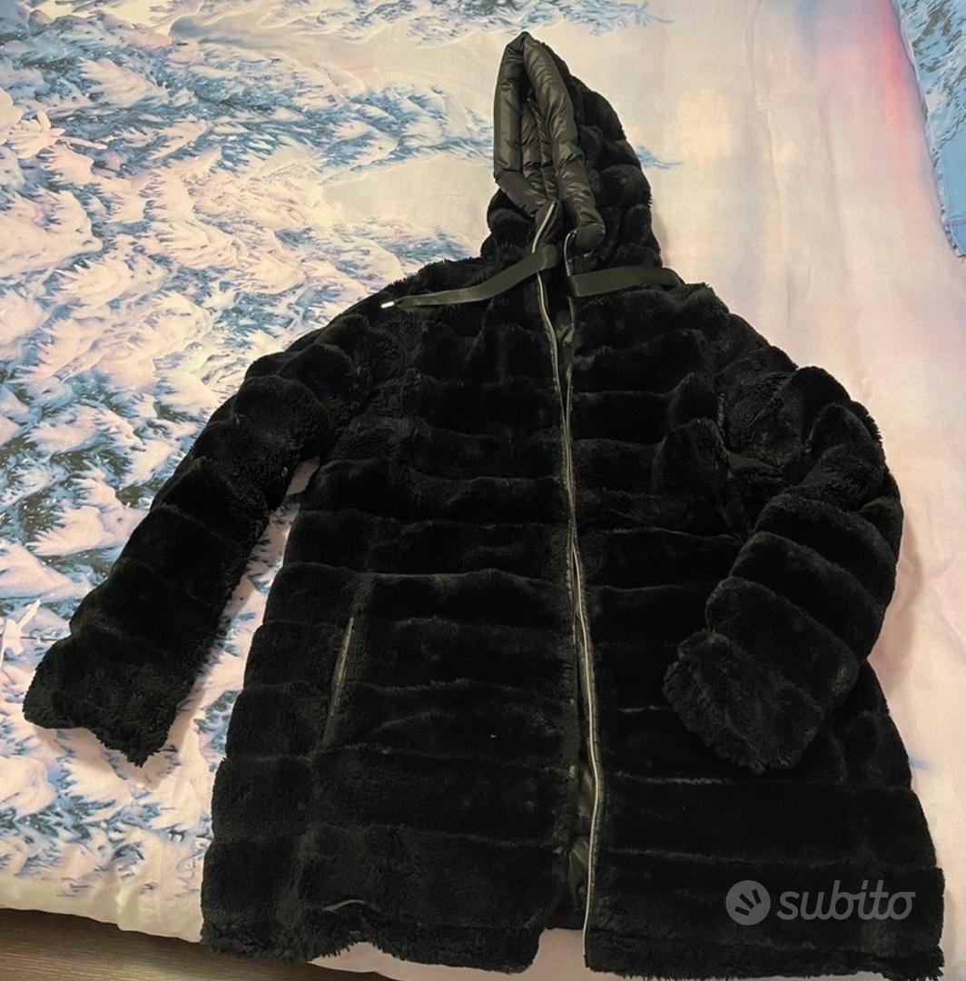 Piumino Cannella nero double face L/XL Abbigliamento e Accessori