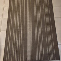Tappeto grigio/bianco