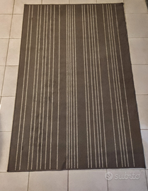 Tappeto grigio/bianco