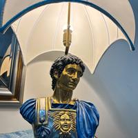 Lampada da tavolo busto romano