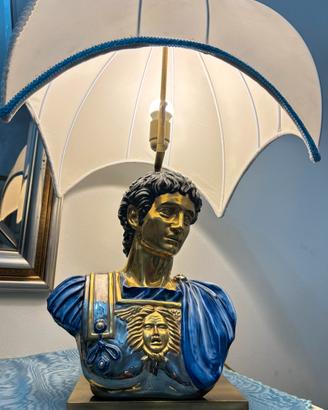 Lampada da tavolo busto romano