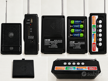 Radio Portatile NNS NS-018U FM USB SD AUX – Funzio