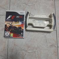 F 1 formula uno 2009 WII CON VOLANTE ORIGINALE