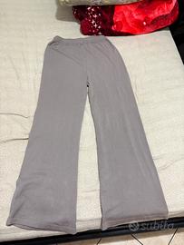 pantaloni in lana morbido