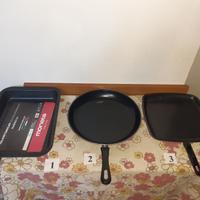 Padelle e teglia antiaderenti