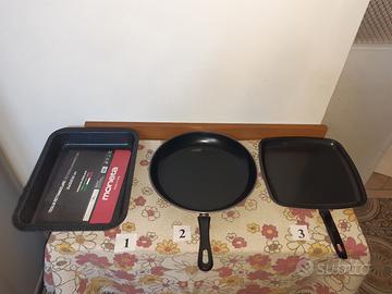 Padelle e teglia antiaderenti