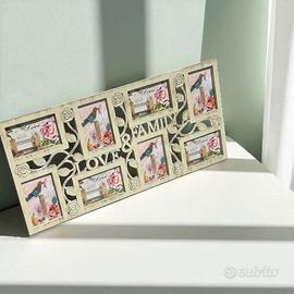 Cornice Multipla Love & Family con Rose