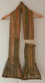 Antica stola sacerdotale liturgica fine 800