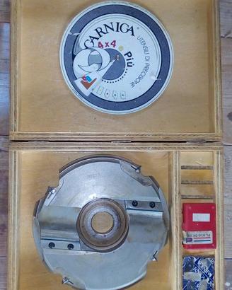 Fresa Legno piattabanda 4x4 Garnica TWT tools diam