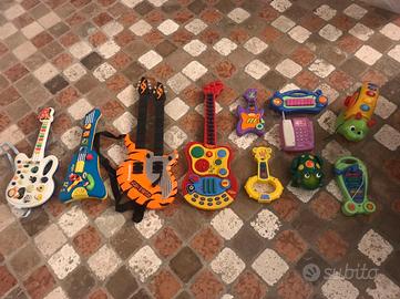 10 chitarre giocattolo e giochi elettronici