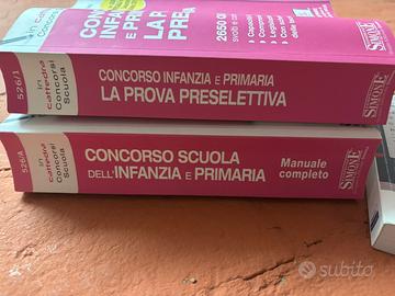 Manuali Concorso infanzia primaria ED. SIMONE