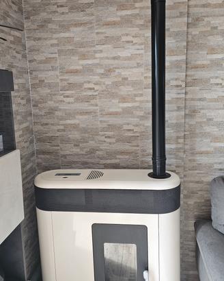 IDRO STUFA A PELLET LAMINOX ELISA 16kw