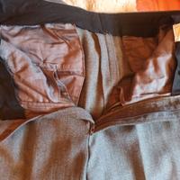 Completo VALENTINO Originale uomo grigio in lana
