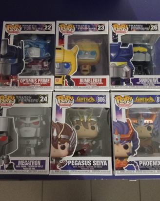 6 Funkopop Pop Transformers Cavalieri Zodiaco