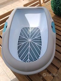 lettiera furba con filtro di pulizia 