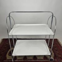 Carrello bar vintage pieghevole modernariato