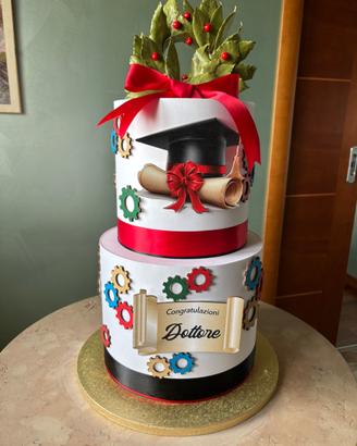 Torta scenografica per Laurea