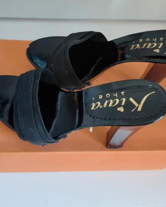zoccoli ner in legno i kiara shoes n.38