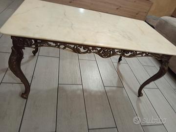 tavolino Marmo di Carrara 