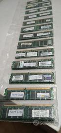 50 Ram ddr 400 da 512 Mb testate.