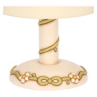 thun Lampada Con Fiocco Verde E Margherite 