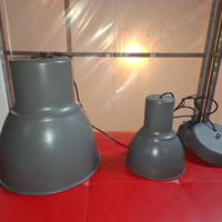Coppia di lampadari stile garage industriale!!