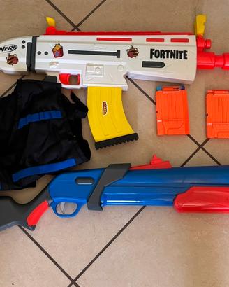 (RARO) Lotto Nerf: Scar Edizione limitata+ Pompa
