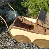 carrozzina 1960 epoca