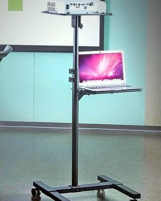 Carrello Tavolino Da Proiezione Audio Video NUOVO