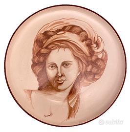 Grande piatto Santoriello Vietri ceramica arte