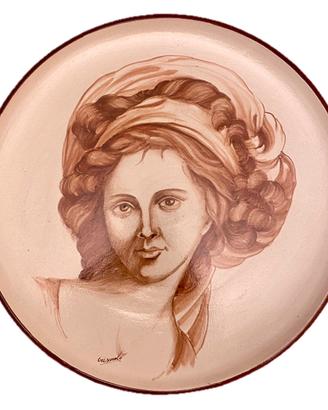 Grande piatto Santoriello Vietri ceramica arte