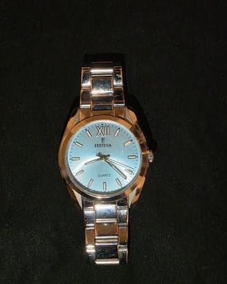Orologio Festina Acciaio Azzurro 