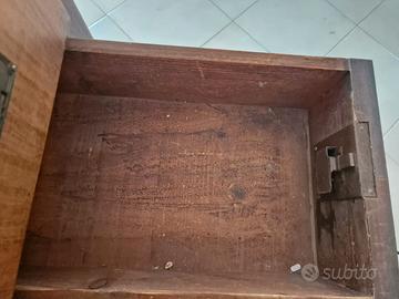 Scrittoio antico primo '900 in legno massello