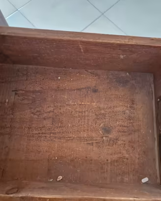 Scrittoio antico primo '900 in legno massello