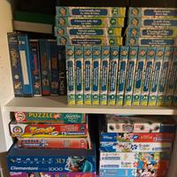 Cassette e giochi per bambini