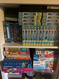 Cassette e giochi per bambini