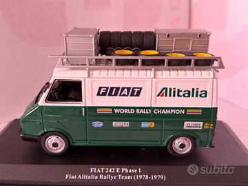 Fiat 242 1:43 Assistenza Rally Alitalia