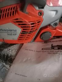 Husqvarna motoseghe XP con libretto 
