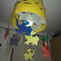 Lampadario per stanzetta per ragazzi