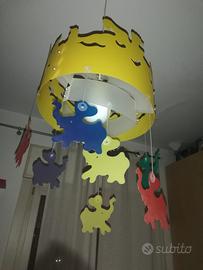 Lampadario per stanzetta per ragazzi