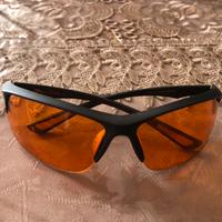 Occhiali sportivi con lenti arancioni - Cat. 1